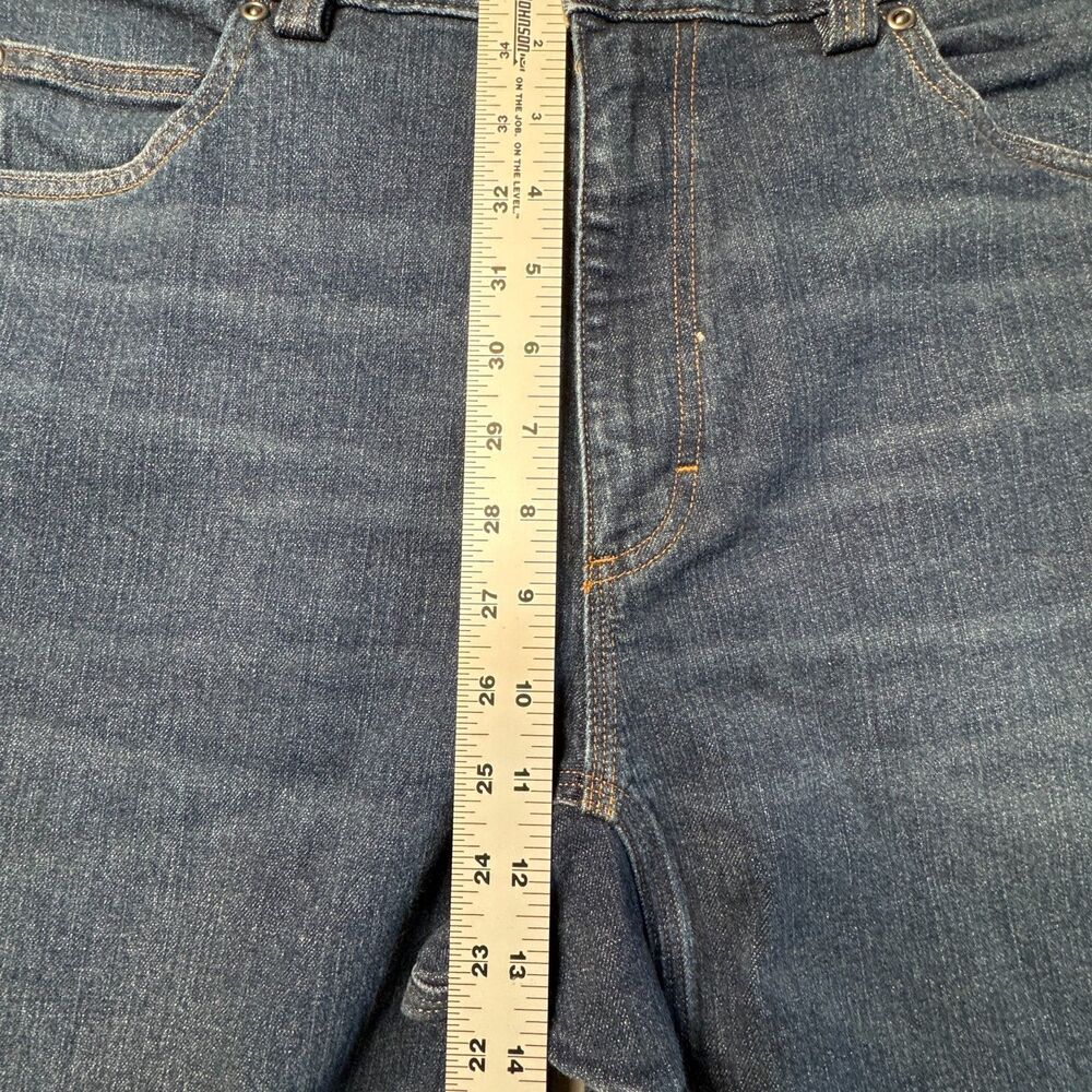 Duluth Trading DuluthFlex Ballroom Jeans 36x26 Relaxed Straight TAILORED Short - Picture 12 of 16
